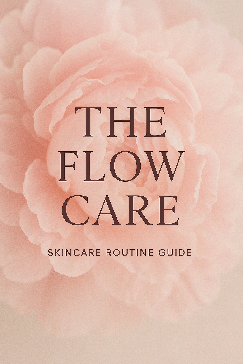 🌸 The Flow Care – Skincare Routine Guide